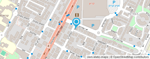 מפת הגעה אל גן רות