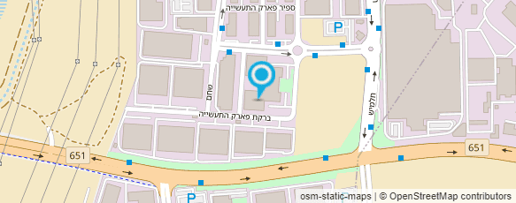 מפת הגעה אל אפליסוניקס בע"מ