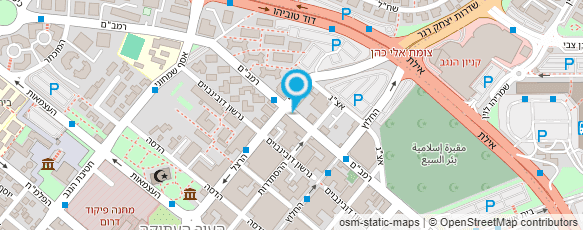 מפת הגעה אל עו"ד יונס אבו עג'אג'