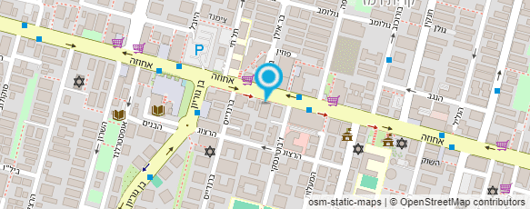 מפת הגעה אל לבן יוגורטריה וגלידריה