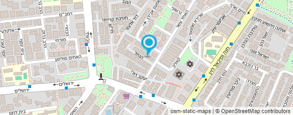 מפת הגעה אל ענת פרנקל- אדריכלות ועיצוב