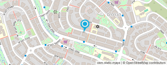 מפת הגעה אל מרכז GEMKIDS