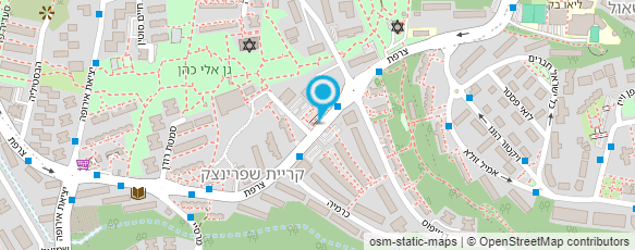 מפת הגעה אל מינימרקט בן משה