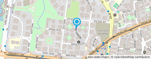 מפת הגעה אל עינת ומילו- מעצבי מסעדות
