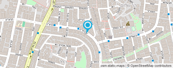 מפת הגעה אל ארזי הלבנון