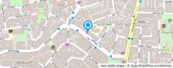 מפת הגעה אל גלידות פלדמן