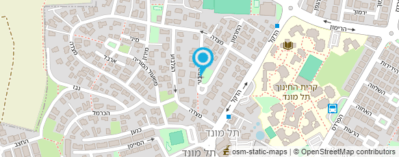 מפת הגעה אל אולי עיצוב בעץ