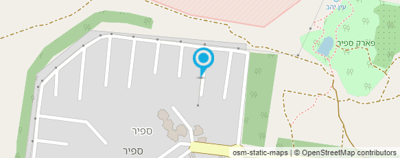 מפת הגעה אל קוסמטיקאית בערבה