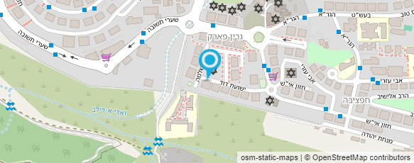 מפת הגעה אל סטודיו בת חן