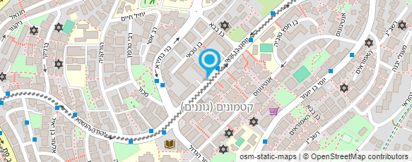 מפת הגעה אל גן רחלי