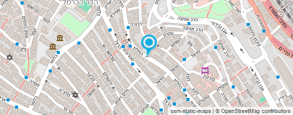 מפת הגעה אל אחוזת הטקסטיל