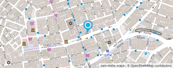 מפת הגעה אל גיא אבידן משרד עו"ד