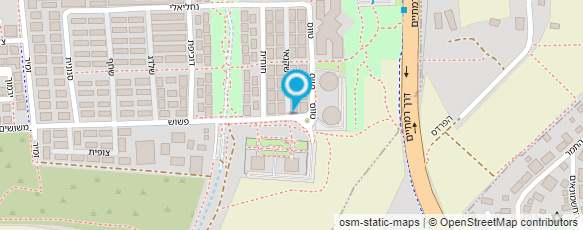 מפת הגעה אל המרכז לג'ודו