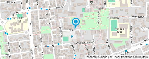 מפת הגעה אל ציון מעיין- מאפרת מקצועית