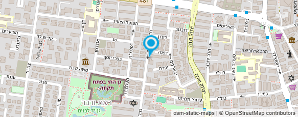 מפת הגעה אל אהובה לב-תמים קוסמטיקה טבעית וטיפולי מגע