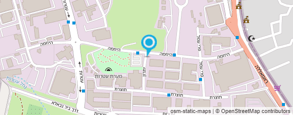 מפת הגעה אל מרכז הבשר ירושלים בע"מ