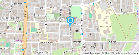 מפת הגעה אל ר.ג.ב-ב''ה יזמות וקידום פרויקטים