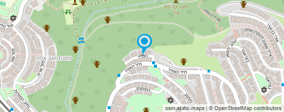 מפת הגעה אל בראש שקט