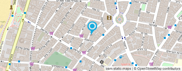 מפת הגעה אל פיינטמיקסר סטודיו