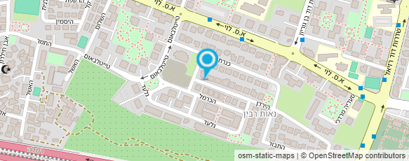 מפת הגעה אל אודי גורסוי צלם