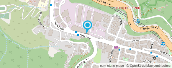 מפת הגעה אל אליעזר הקר אלומיניום