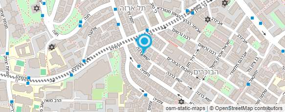 מפת הגעה אל צרכניית מנורת משה