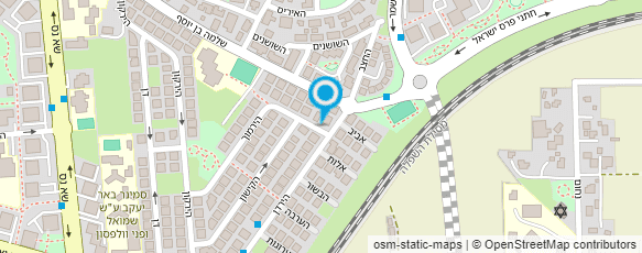 מפת הגעה אל גן שילת