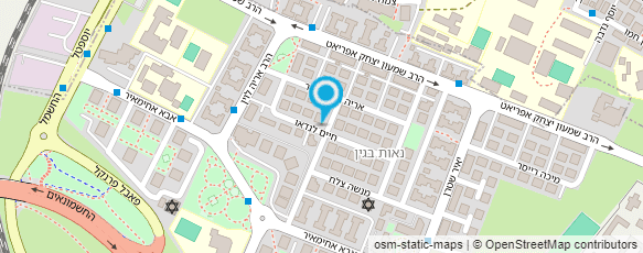 מפת הגעה אל המשפחתון של אביטל