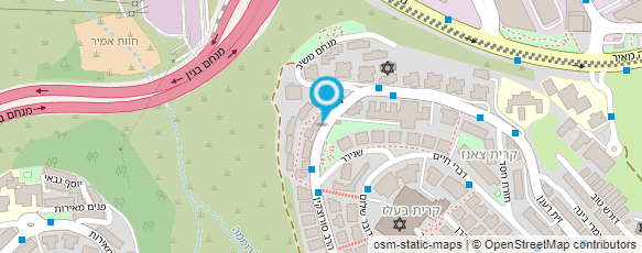 מפת הגעה אל הגר הרב יוסף י.פישל