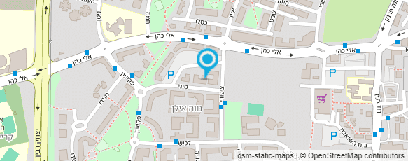 מפת הגעה אל גן צבעוני