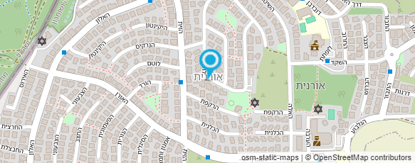 מפת הגעה אל אבישג-רפלקסולוגיה לנשים