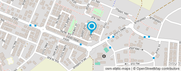 מפת הגעה אל יהודה לוי מורה לנהיגה