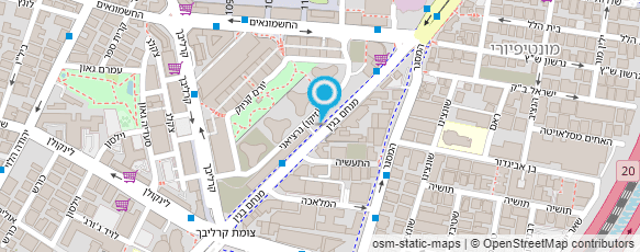 מפת הגעה אל עו"ד חן יוני