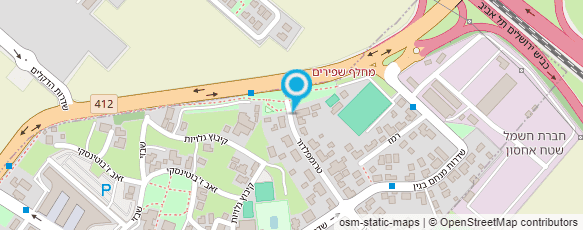 מפת הגעה אל גן האירוסים מפת הגעה אל גן האירוסים