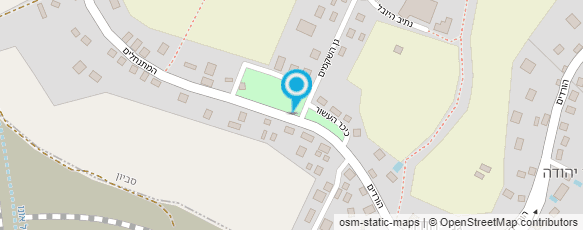 מפת הגעה אל גן בגובה העיניים