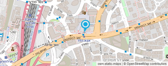 מפת הגעה אל ILAN'S- משרדים