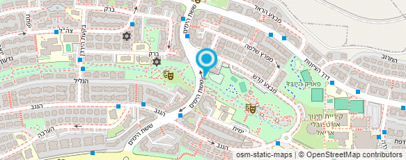 מפת הגעה אל סוסים וטבע