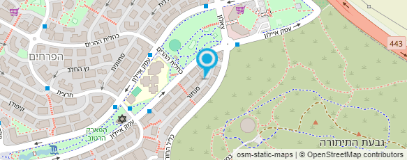 מפת הגעה אל ענר - ANER שירותי צילום ועריכה