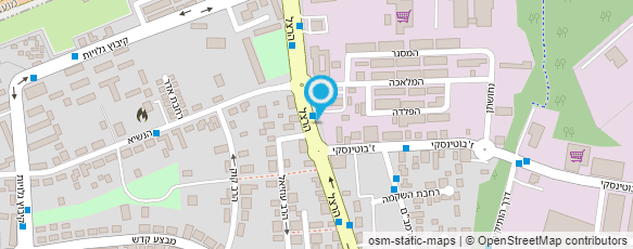 מפת הגעה אל מרכז האופניים