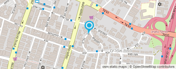 מפת הגעה אל טכנאי השרון