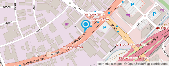 מפת הגעה אל ציון בראון - צילום פלוס