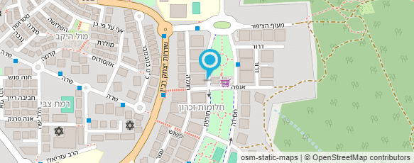 מפת הגעה אל אילנה ויבל פריצת דרך