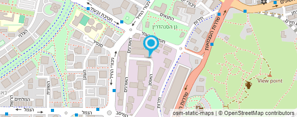 מפת הגעה אל בר אירועים ומסיבות-M.J