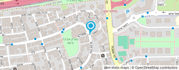 מפת הגעה אל רוני לימודי גיטרה