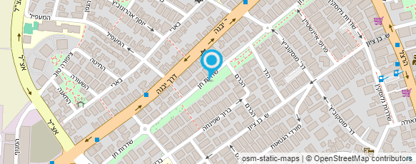 מפת הגעה אל אלי וייס-עיצוב שיער מפת הגעה אל אלי וייס-עיצוב שיער