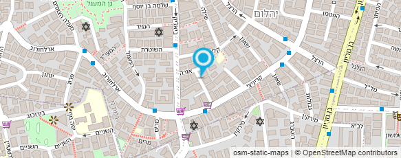 מפת הגעה אל אלין כהן מדיום מתקשרת