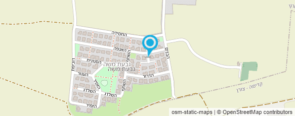 מפת הגעה אל המשפחתון של נאנה