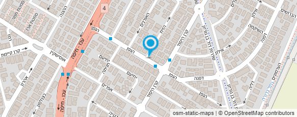 מפת הגעה אל זמירה צדוק