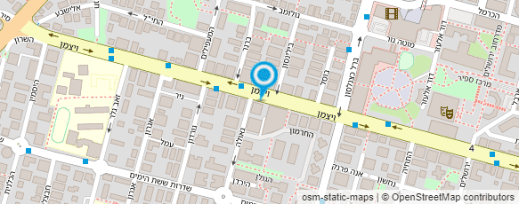 מפת הגעה אל עו"ד יהודית שושני