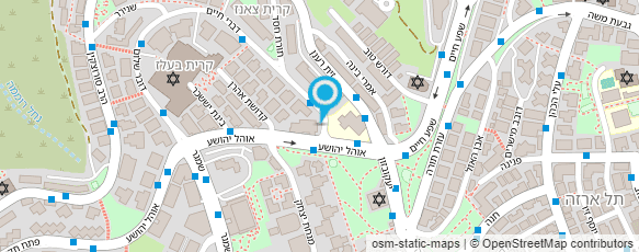 מפת הגעה אל בלייער חיים אהרון
